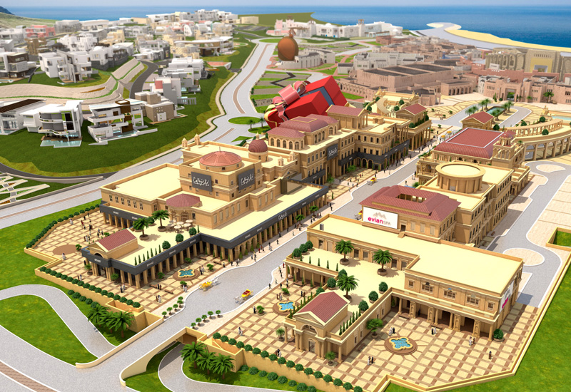 Commercial Plaza & Childrens Mall at Katara